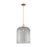Innovations Bridal Veil 1Lt 12" Stem Mini Pendant, CP/SM - 716-1S-AC-G559-12SM
