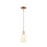 Innovations Bridal Veil 1Lt 5" Stem Mini Pendant, CP/GW - 716-1S-AC-G559-5GWH