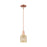 Innovations Bridal Veil 1Lt 5" Stem Mini Pendant, CP/MC - 716-1S-AC-G559-5ME