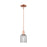 Innovations Bridal Veil 1Lt 5" Stem Mini Pendant, CP/SM - 716-1S-AC-G559-5SM