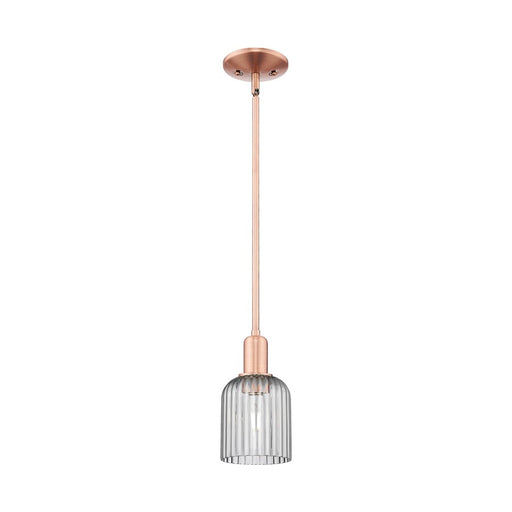 Innovations Bridal Veil 1Lt 5" Stem Mini Pendant, CP/SM - 716-1S-AC-G559-5SM