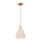 Innovations NB Dome 1Lt 9" Stem Mini Pendant, CP/NF - 716-1S-AC-NBD-9-NAT