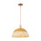 Innovations NB Dome 1Lt Stem Mini Pendant/16" CP/NF - 716-1S-AC-NBD2-16-NAT