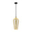 Innovations Chelsea 1Lt 8" Stem Mini Pendant, BKBS/Mercury - 716-1S-BAB-G456-8ME