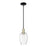 Innovations Preston 1Lt 6" Flute Stem Mini Pendant, BKS/CL - 716-1S-BAB-G457-6CL
