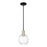 Innovations Preston 1Lt 7" Globe Stem Mini Pendant, BKS/CL - 716-1S-BAB-G458-7CL