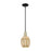 Innovations Preston 1Lt 6" Bell Stem Mini Pendant, BKBS/MC - 716-1S-BAB-G459-6ME