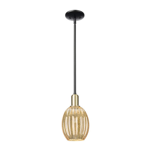 Innovations Preston 1Lt 6" Bell Stem Mini Pendant, BKBS/MC - 716-1S-BAB-G459-6ME