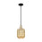 Innovations Preston 1Lt 7" Jar Stem Mini Pendant, BKBS/MC - 716-1S-BAB-G460-7ME