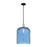 Innovations Bridal Veil 1Lt 12" Stem Mini Pendant, BKS/BL - 716-1S-BAB-G559-12BL
