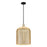 Innovations Bridal Veil 1Lt 12" Stem Mini Pendant, BKS/MC - 716-1S-BAB-G559-12ME