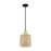 Innovations Bridal Veil 1Lt 8" Stem Mini Pendant, BKBS/MC - 716-1S-BAB-G559-8ME