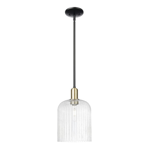 Innovations Bridal Veil 1Lt 8" Stem Mini Pendant, BKS/SD - 716-1S-BAB-G559-8SDY