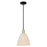 Innovations NB Dome 1Lt 9" Stem Mini Pendant, BKS/NF - 716-1S-BAB-NBD-9-NAT