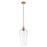 Innovations Chelsea 8" Stem Mini Pendant, BB/Clear - 716-1S-BB-G456-8CL