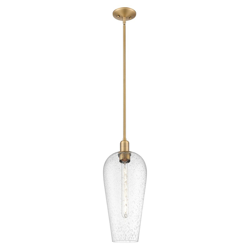 Innovations Chelsea 8" Stem Mini Pendant, BB/Seedy - 716-1S-BB-G456-8SDY