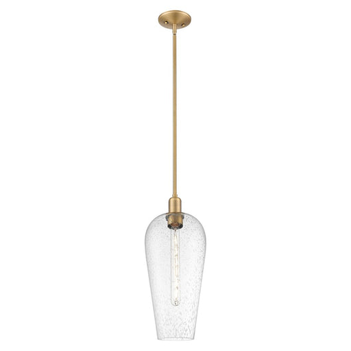 Innovations Chelsea 8" Stem Mini Pendant, BB/Seedy - 716-1S-BB-G456-8SDY