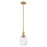 Innovations Preston 6" Bell Stem Mini Pendant, BB/Clear - 716-1S-BB-G459-6CL