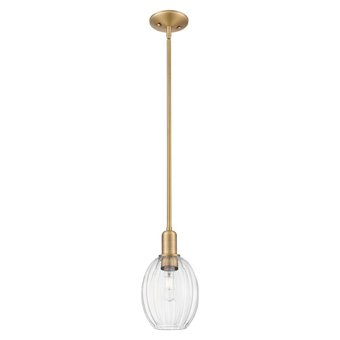 Innovations Preston 6" Bell Stem Mini Pendant, BB/Clear - 716-1S-BB-G459-6CL