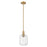 Innovations Preston 7" Jar Stem Mini Pendant, BB/Clear - 716-1S-BB-G460-7CL