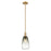 Innovations Brookhaven Almond 6" Stem Mini Pendant, BB/ST - 716-1S-BB-G480-6SL
