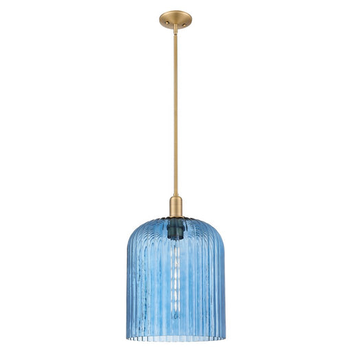 Innovations Bridal Veil 12" Stem Mini Pendant, BB/Blue - 716-1S-BB-G559-12BL