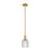 Innovations Bridal Veil 1Lt 5" Stem Mini Pendant, BB/Clear - 716-1S-BB-G559-5CL