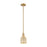 Innovations Bridal Veil 1Lt 5" Stem Mini Pendant, BB/MC - 716-1S-BB-G559-5ME