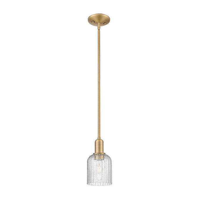 Innovations Bridal Veil 1Lt 5" Stem Mini Pendant, BB/Seed - 716-1S-BB-G559-5SDY