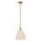 Innovations Natural Ballston Dome 9" Stem Mini Pendant, BB - 716-1S-BB-NBD-9-NAT