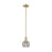 Innovations Athens DS 1Lt 6" Stem Mini Pendant, CBZ/SDS - 716-1S-CB-G1213-6SM