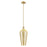 Innovations Chelsea 8" Stem Mini Pendant, Bronze/Mercury - 716-1S-CB-G456-8ME