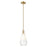 Innovations Brookhaven Almond 6" Stem Mini Pendant, BZ/Opal - 716-1S-CB-G480-6OP