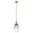 Innovations Brookhaven Almond 6" Stem Mini Pendant, BZ/CL - 716-1S-CB-G480-6SB
