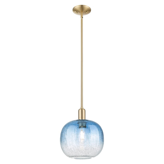 Innovations Brookhaven Sphere 10" Stem Mini Pendant, BZ/CL - 716-1S-CB-G481-10SB