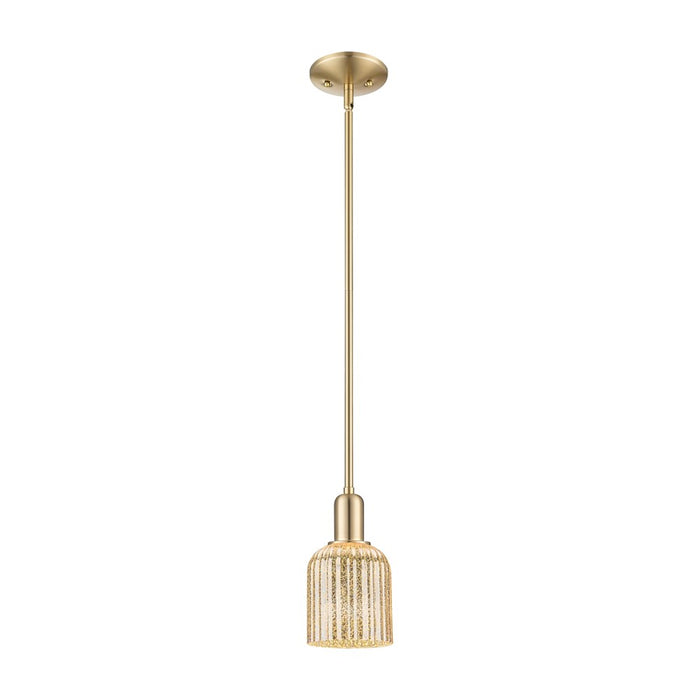 Innovations Bridal Veil 1Lt 5" Stem Mini Pendant, CBZ/MC - 716-1S-CB-G559-5ME