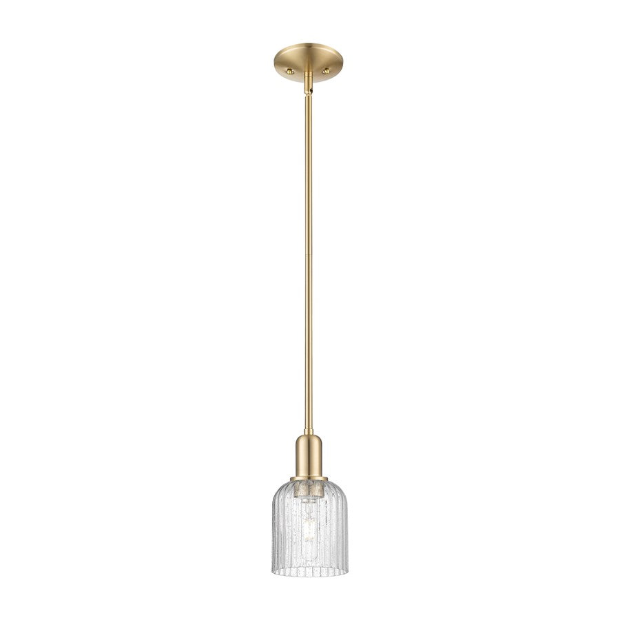 Innovations Bridal Veil 1Lt 5" Stem Mini Pendant, CBZ/Seed - 716-1S-CB-G559-5SDY