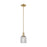 Innovations Bridal Veil 1Lt 5" Stem Mini Pendant, CBZ/Smoke - 716-1S-CB-G559-5SM