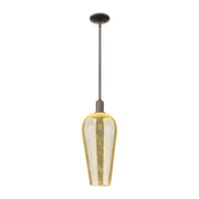 Innovations Chelsea 1Lt 8" Stem Mini Pendant, Bronze/MC - 716-1S-OB-G456-8ME