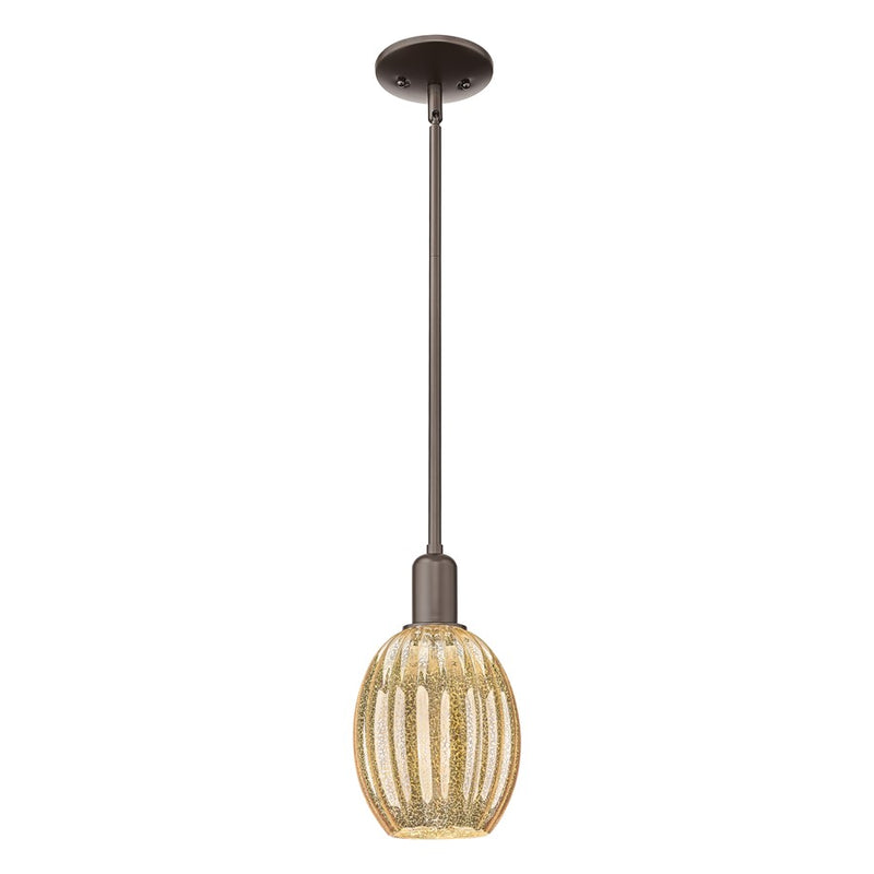 Innovations Preston 1Lt 6" Bell Stem Mini Pendant, OB/MC - 716-1S-OB-G459-6ME