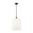 Innovations Bridal Veil 1Lt 12" Stem Mini Pendant, OB/GW - 716-1S-OB-G559-12GWH