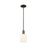 Innovations Bridal Veil 1Lt 5" Stem Mini Pendant, OB/GW - 716-1S-OB-G559-5GWH