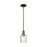 Innovations Bridal Veil 1Lt 5" Stem Mini Pendant, OB/Seed - 716-1S-OB-G559-5SDY