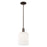 Innovations Bridal Veil 1Lt 8" Stem Mini Pendant, OB/GW - 716-1S-OB-G559-8GWH