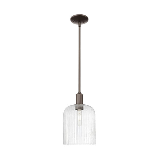 Innovations Bridal Veil 1Lt 8" Stem Mini Pendant, OB/Seed - 716-1S-OB-G559-8SDY