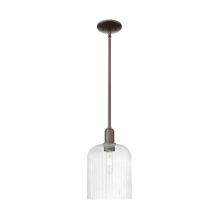 Innovations Bridal Veil 1Lt 8" Stem Mini Pendant, OB/Seed - 716-1S-OB-G559-8SDY