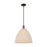 Innovations NB Dome 1Lt 16" Stem Mini Pendant, OB/NF - 716-1S-OB-NBD-16-NAT