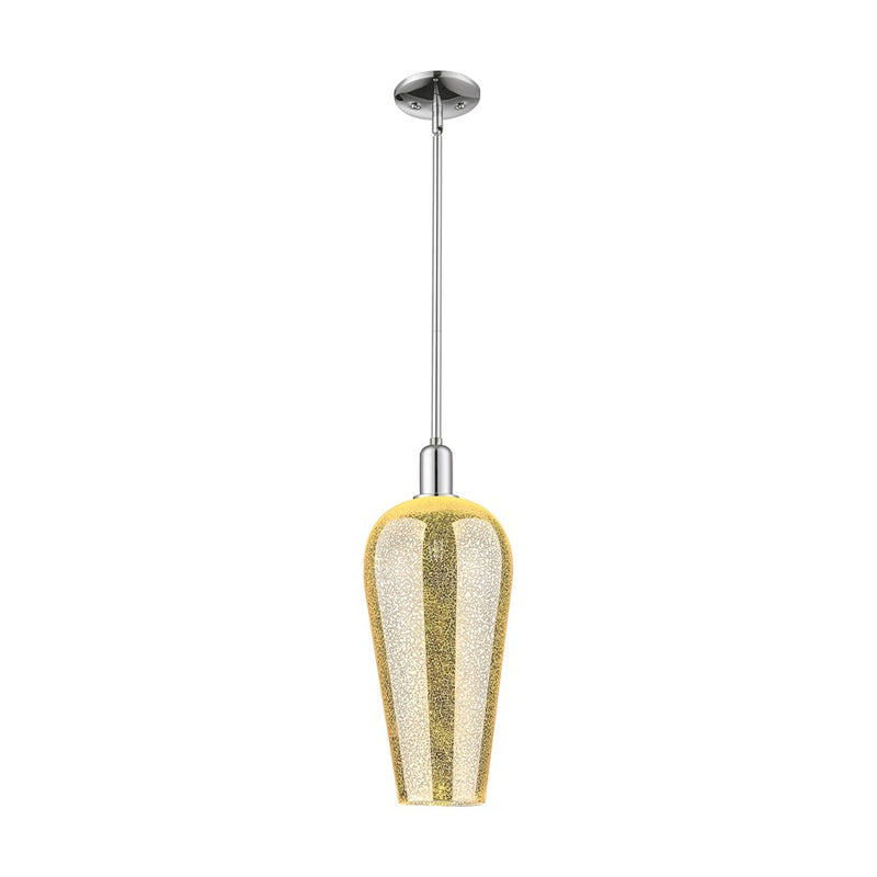 Innovations Chelsea 1Lt 8" Stem Mini Pendant, Chrome/MC - 716-1S-PC-G456-8ME