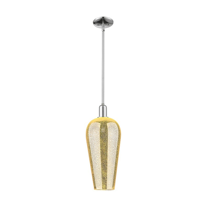 Innovations Chelsea 1Lt 8" Stem Mini Pendant, Chrome/MC - 716-1S-PC-G456-8ME