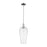 Innovations Chelsea 1Lt 8" Stem Mini Pendant, Chrome/Seedy - 716-1S-PC-G456-8SDY